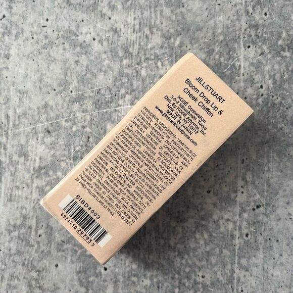 Jill Stuart Bloom Drop Lip & Cheek Chiffon Peach Humming - Picture 2 of 3